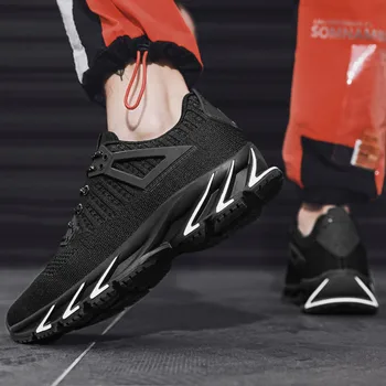 Laisvalaikio Bateliai Vyrams Tendencijos Mados sportbačiai Populiarus Karšto pardavimo vyrai batai Aukštos Kokybės Zapatos Hombre Kvėpuojantis Butai batai