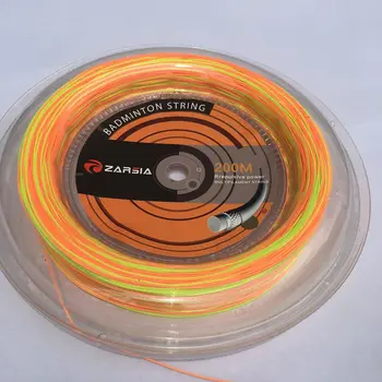 1 Reel ZARSIA Orange 2 spalvų badmintono String (Ritės)200M