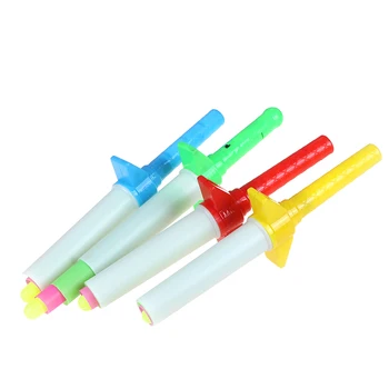 1 VNT LED Glow Stick 4 Skirsnis Ištraukiamas LED Kardas Švyti Vaikų Žaislas Mirksi Stick