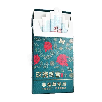 10 Pakuočių Rožių Žiedų su Kinija Oolong Arbata TieGuanYin Mesti Rūkyti,Aromaterapija Rūkyti ir Gerti Arbatos, Tabako Nr. Nicotin