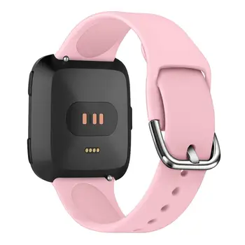 10 Spalvų, Minkšto Silikono Pakeitimo Juostos Fitbit Versa/Versa Lite Band Apyrankė Žiūrėti Diržu, Fitbit Atvirkščiai Apyrankės Moterims