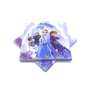 10 Žmonių Disney Naujausias Sušaldyti 2 Princesė Ana Elsa Stalo reikmenų Rinkinys, Vaikams su Gimtadieniu vaikai Šalis Reikmenys, Papuošalai
