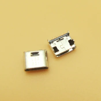 1000pcs 7 PIN Micro-USB Įkroviklis įkrovimo jungtis uosto Samsung I9082 I8558 I9152 I879 869 I8852 GT-I9080 GT-I9082