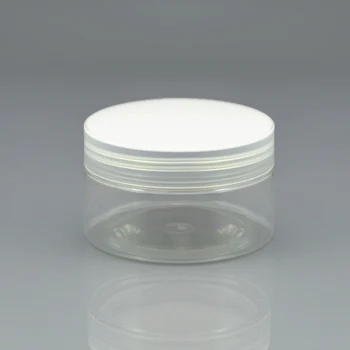 100G skaidrus PET kremas butelis,kosmetikos konteinerių,,grietinėlės indelį,Kosmetikos Indelį,Kosmetikos Pakuotės