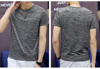 10616-vyriški trumparankoviai marškinėliai prarasti kvėpuojantis T-shirt