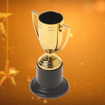 10vnt Aukso Puodeliai Trofėjus Sporto Nugalėtojas Švietimo Rekvizitai Vaikai Apdovanoti Prizais Žaislai Y4QA