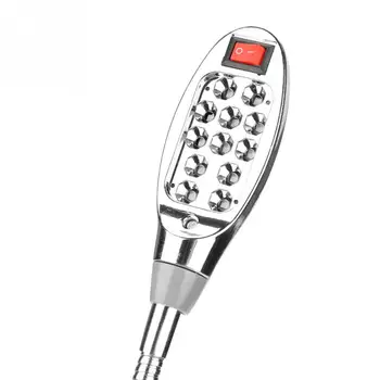 110V-240V 1W Siuvimo Mašina, Šviesos diodų (LED) Lempą, Siuvimo Mašina, Reguliuojamas Magnetinis pagrindas Stalo Lempa lampen industrieel
