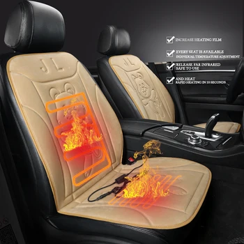 12V Šildomos automobilių sėdynės padengti Hyundai visų modelių SANTAFE solaris TUCSON ix25 Elantra 