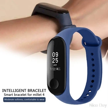 15vnt Silikono Watchband Pakeitimo Apyrankė Xiao mi mi Smart Juosta 4 3 Ju23 20 Dropship