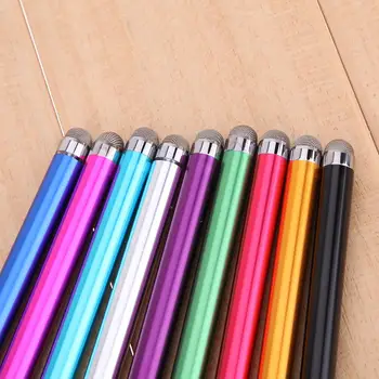 1pcs Jutiklinio Ekrano Rašikliu, Capacitive Pen vielinio tinklo Mikro-Pluošto Patarimas Touch Screen Stylus Pens for iPhone