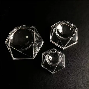 1pcsCrystal Stiklo Objektyvas Kamuolys Akrilo Stendas Būrimą Fotografijos Lensball Bazės Magija Srityje Pasaulyje Turėtojas