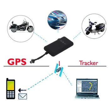 1set Mini Automobilių realaus laiko Gps Tracker Aptikimo Sekimo, GSM/GPRS Transporto priemonių, Motociklų Vagysčių Realiu Laiku