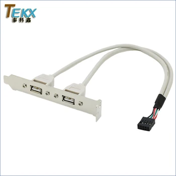 2 USB kabelis pertvara pertvara pertvara USB sąsajos kabelis išorinis USB kabelį prie USB laikiklis