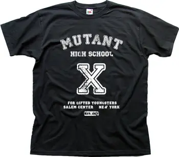 2018 Naujų Karšto pardavimo Mens MUTANT X vidurinės Mokyklos Spausdinti Medvilnės marškinėliai