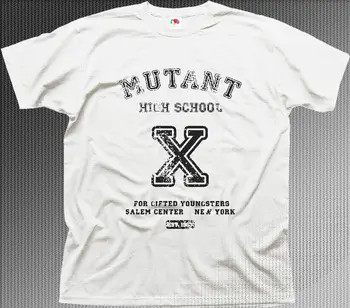 2018 Naujų Karšto pardavimo Mens MUTANT X vidurinės Mokyklos Spausdinti Medvilnės marškinėliai