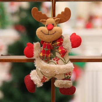 2019 Linksmų Kalėdų Papuošalai Kalėdų Dovana Kalėdų Senelis, senis besmegenis Medžio Žaislas, Lėlė Pakabinti Papuošalai namuose