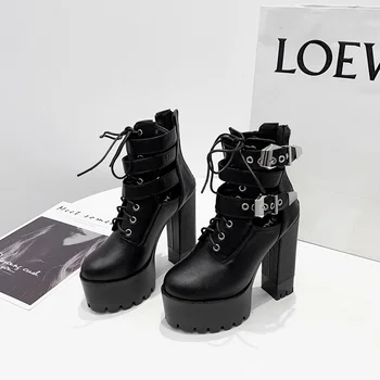 2020 m. pavasarį naujas aukštakulnį moterų batai neperšlampami platforma stora platforma storio aukšto obcasie sandalai tuščiaviduriai moterų Romos batai