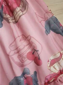 2020 Naujų Mergaičių JSK Lolita Dress Vyšnių meilės rabbitr Cosplay Kostiumai, Aukštos Kokybės Mielas Suknelė