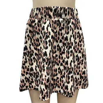 2020 naujų moteris sijonai vasaros mados polka dot didelis sijonas trumpas sijonas leopard 