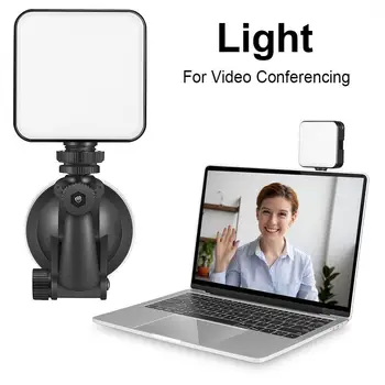 2020 Video Live Stream Šviesos 2500K-6500K 5W LED Lempa Išmanųjį telefoną, Planšetinį kompiuterį Laptop Notebook Mini Vlog Užpildyti Šviesos Selfie Video
