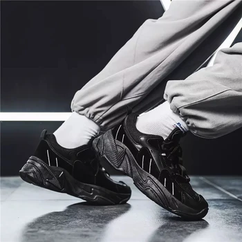 2021 vyrų naują atsitiktinis batai pavasario/rudens asmenybės storio-soled sportiniai bateliai Clunky Sneaker yra lengvi dėvėti, atsparus