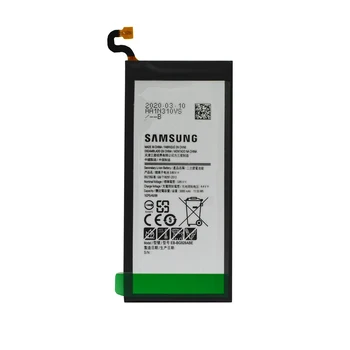 20pcs/daug Originalių EB-BG928ABE Baterijos Samsung Galaxy S6 Krašto Plius G928 G928G G928F G928T G928A G928I G928S Telefono Baterijos