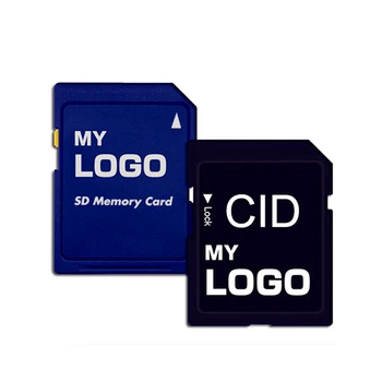 20Pcs didmeninė CID OEM LOGOTIPĄ 4 8 16GB 32GB 64GB padaryti CID SD atminties kortele high speed Individualų high-end CID ŽEMĖLAPIS navigator Adapteris