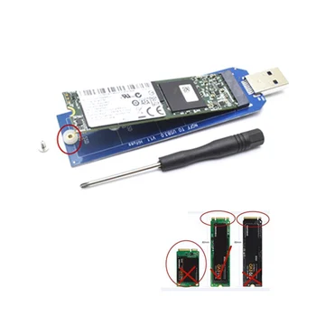 2230 2242 2260 2280 2 M. B Klavišą NGFF SATA SSD USB 3.0 Adapteris Keitiklis Kortelės 2020 m.