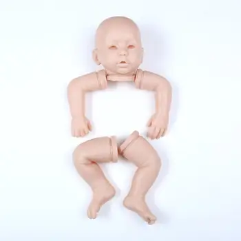 22inch Reborn Lėles Komplektai, Minkšti Silikoniniai Realus Reborn Baby Kūno Dalys Tikroviška Naujagimiams 