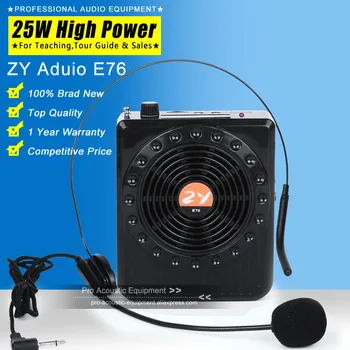 25W 2200mAh Nešiojamų 3 1. Mini Multi Balso Stiprintuvas, Mikrofonas, Garsiakalbis Garsiakalbis MP3 Garsiakalbis FM Radijo Mokytojas Kelionių Vadovas