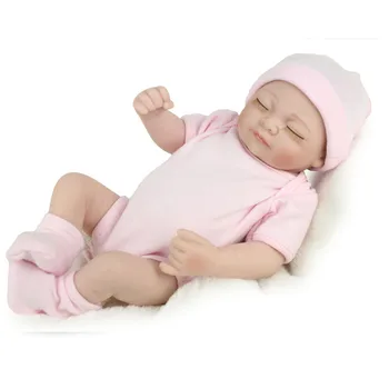 28cm Minkšto Silikono Baby Shower Žaislai Modeliavimas Babygirls Modelio Vaikų Švietimo Žaislai, Vaikų Dovanų Reborn Baby Lėlės