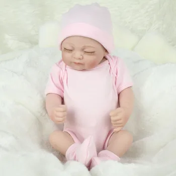 28cm Minkšto Silikono Baby Shower Žaislai Modeliavimas Babygirls Modelio Vaikų Švietimo Žaislai, Vaikų Dovanų Reborn Baby Lėlės