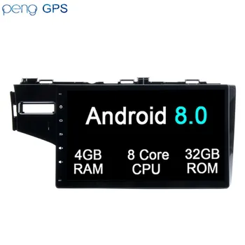 2din Android 8.0 7.1 Automobilio Radijas Stereo GPS Navigacijos Headunit Honda Fit-2017 kairėje Garso nr. Automobilių DVD Grotuvas, Multimedia