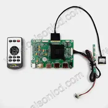2HDMI+2DP+Audio 4K LCD valdiklio plokštės paramos 4K 12.5 colių lcd LQ125D1JW33 lcd valdiklio plokštės