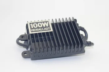 2vnt HID balastiniai įtaisai 100W Komplektas Pakeitimo Slim Ballast Blokai visos elektros Lemputės 12V AC Automobilių Perskaičiavimo