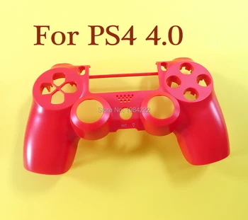 2vnt Skirti PS4 JDS-040 viršuje atveju korpuso Priekinio dangtelio Faceplate pakeisti su minkšta apdaila PlayStation 4 žaidimų Valdiklis