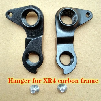 2vnt XDB XR4 Dviračių derailleur hanger Už XR4 anglies rėmo XR4 Diskiniai stabdžiai anglies kelių kalnų dviratis anglies rėmo MECH pašalintieji