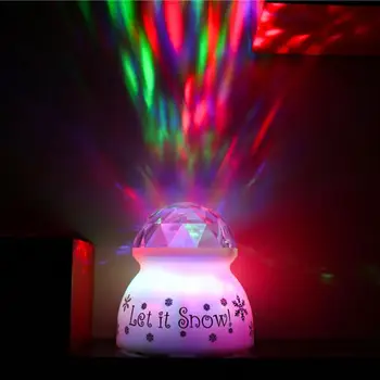 2W LED Jūrų Projekciniai Žibintai Etape Spalvinga Sukasi Žibintai, Diskoteka, DJ Šviesos Tinka Šalis Dainuoti Ir Šokti Vietų