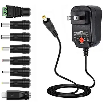 3-12V daugiafunkcinis maitinimo adapteris reguliuojamas įtampos perjungimo 12W galia maitinimo įtampa 1A reguliuojamas adapteris tiekimo Z6A9