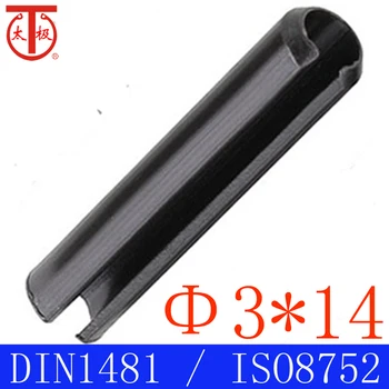 (3*14)DIN1481 / ISO8752 pavasario pin /Tinklinėmis Pavasario Pin ( Susukti pin), 100 vienetų/daug