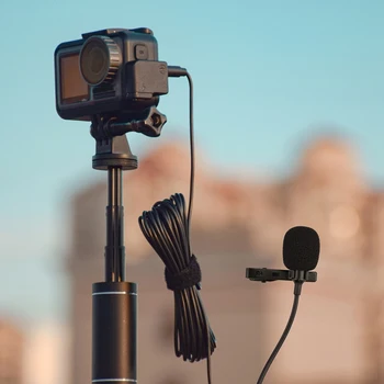 3.5 mm, o Vaizdo Įrašas Atvartas Mikrofonas Telefonas Android Mic už OSMO VEIKSMŲ kamera Kamera, Diktofonas
