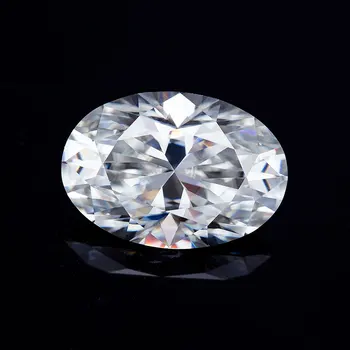 3.5x5mm karšto pardavimo ovalo supjaustyti aukštos kokybės D VVS1 prarasti moissanite deimantų žiedas priimti custozation nemokamai drožyba didmeninės