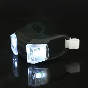 3 Mode 2 LED Dviratį Dviratį Dviračiu Galvos Priekinis Žibintas Galinis LED apšvietimas, Lempos, apima Naujausias baterija
