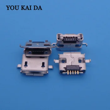 30pcs/daug Mini Micro USB jungtis įkrovimo lizdas lizdas Soros 1S Gionee S606 gn180/KOLEGA 3 Amoi n820 N82T29 R805 R801
