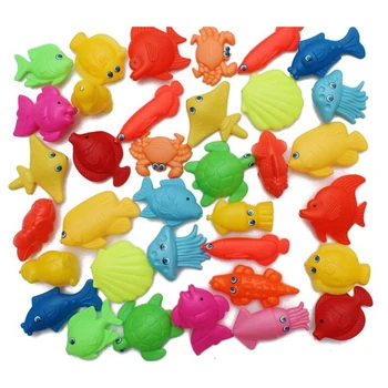 3pcs/daug Magnetinio Juokingi Žvejybos Žaislas Plastiko Žuvys Vaikų Švietimo Žaislai Atsitiktinai Vaikams > 3 Metų Žaidimas MINIFRUT