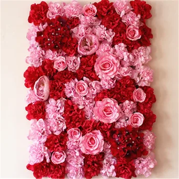 40cm*60cm Dirbtinių gėlių sienos, vestuvių papuošimas, gėlių fonas 10vnt/daug