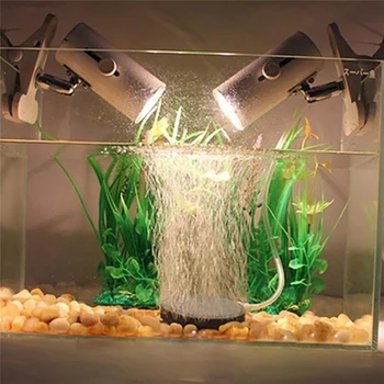 40mm Burbulas Akmens Aeratorius Už Akvariumo Žuvų Bako Siurblys Hydroponic Deguonies Plokštė Mini Oro Siurblys 1pcs