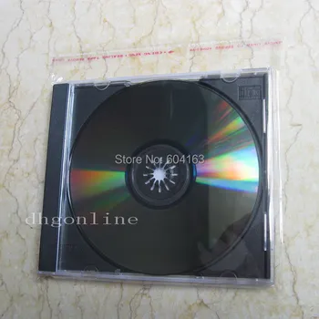 50 VNT OPP Plastikinis Maišelis CD Jewel Box Atveju Wrap krepšiai