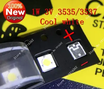 500pcs/daug LED Backlight 1W 3V 3535 3537 Cool white Backlight LCD TV TV Taikymas A127CECEBUP8 Stiliaus-3