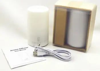 50pcs/daug Mini Nešiojamieji Aromaterapinis Difuzorius Spalvinga Namų USB Drėkintuvas 65ML Aromato Difuzorius Difuzijos Oro Gryninimo